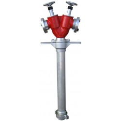 Stojak hydrantowy DIN80 2x52