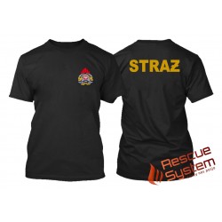 Koszulka t-shirt z logo Państwowej Straży Pożarnej