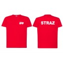 T-shirt czerwony MDP